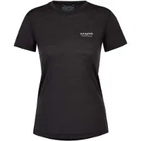 Patagonia Women's Cap Cool Merino Graphic Shirt Maglia merino Donna (S, nero)