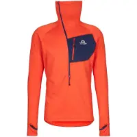 Mountain Equipment Eclipse Hooded Zip T Pullover in pile Uomo (XXL, rosso)