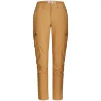 Fjällräven Women's Stina Trousers Pantaloni da trekking Donna (42 - Long, beige)