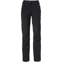 Vaude Women's Farley Stretch Capri T-Zip Pants III Pantaloni zip off Donna (48 - Long, nero)