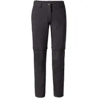 Vaude Women's Farley Stretch Zip Off Pants II Pantaloni da trekking Donna (48 - Long, nero)