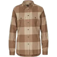 Fjall Raven - Camicia spessa - Canada Shirt W Buckwheat Brown Light Beige per Donne - Taglia M - Marrone