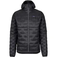 Patagonia - Piumino ultraleggero e comprimibile - M's Micro Puff Hoody Black per Uomo in Nylon - Taglia XL - Nero