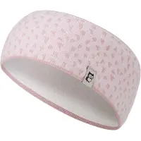 Namuk Kid's Ciel Merino Headband Fascia sportiva per la fronte Bambini (L/XL, grigio/fuchsia)
