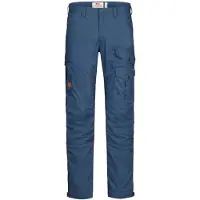 Fjall Raven - Pantaloni da escursionismo robusti - Vidda Pro Lite Trousers M Indigo Blue per Uomo - Taglia M/L