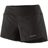 Patagonia Women's Strider Pro Shorts 3,5'' Pantaloncini da running Donna (XL, nero)