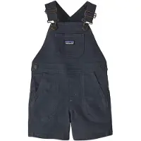 Patagonia Kid's Stand Up Shortalls Pantaloncini Bambini (4 Years, blu)