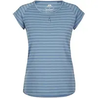 Mountain Equipment Women's Equinox Tee Maglia funzionale Donna (34, turchese)