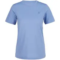 Fjällräven Women's Abisko Day Hike S/S Maglia funzionale Donna (XS, blu)