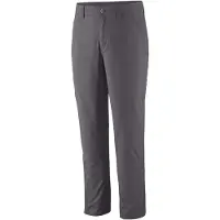 Patagonia Women's Quandary Pants Pantaloni da trekking Donna (44 - Short, grigio)