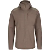 Fjällräven Keb Fleece Hoodie Giacca in pile Uomo (S, marrone)