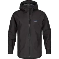 Patagonia Boulder Fork Rain Jacket Giacca antipioggia Uomo (S, nero)
