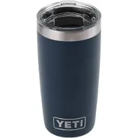 Yeti Coolers Rambler Tumbler Bicchiere isolante (296 ml, grigio/blu)