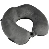 Eagle creek Memory Foam Neck Pillow Cuscini (29 x 28,5 x 13 cm, nero)