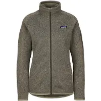 Patagonia - Pile caldo - W's Better Sweater Jkt River Rock Green per Donne in Poliestere Riciclato - Taglia M - Verde