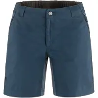 Fjällräven Women's Hoja Hybrid Shorts Pantaloncini Donna (34, blu)