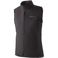 Patagonia Women's Trail Craft Vest Gilet da ciclismo Donna (L, nero/grigio)