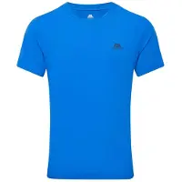 Mountain Equipment Groundup Tee Maglia funzionale Uomo (L, blu)