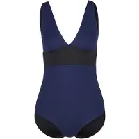 Mymarini Women's Plungesuit Costume intero Donna (XL, blu)