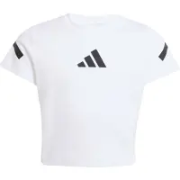 Adidas Kid's Z.N.E Baby Tee T-shirt Bambini (128, bianco)