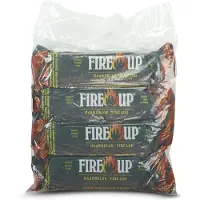 Fire-up Bossoli THM sacchetto da 1 kg, 4 pezzi