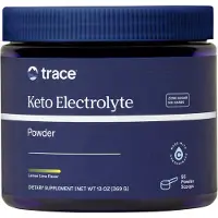 Trace Minerals Keto Electrolytes powder Lemon e Lime flavour 369 g