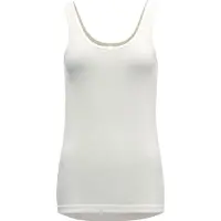 Devold Women's Breeze Merino 150 Tank Intimo lana merinos Donna (S, grigio/bianco)