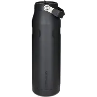 Stanley The AeroLight IceFlow Bottle Flip Straw 2.0 36oz, Black 10-12111-063 borraccia termica con tappo a scatto e cannuccia, 1.06L