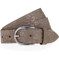 Tamaris Cintura di pelle beige - 75