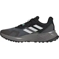 Adidas Women's Terrex Soulstride RAIN.RDY Scarpe per trail running Donna (38, grigio)
