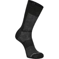 Wrightsock Coolmesh II Merino Crew Calze da trekking (45,5-49, nero)