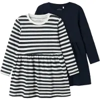 Name it Vestito Corto A Maniche Lunghe Vivia Mini 2 Unità