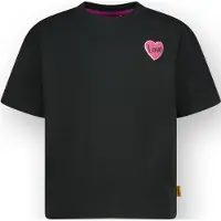 Vingino Hanrieke Deep Black Taglia: 4 | T-shirt Outlet | Unisex | Nero