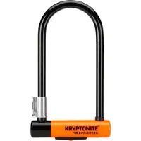 Kryptonite Evolution Standard Lucchetto per bicicletta (10 x 22,5 cm, grigio)