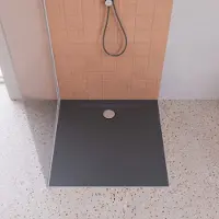Kaldewei SUPERPLAN ZERO 1524-5, Receveurs de douche avec support de receveur extra-plat, 90x90cm, 352447982666, 352447982666