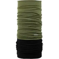 P.A.C. Merino Fleece Sciarpa a tubo Uomo (One Size, olivia)