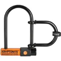 Kryptonite Messenger Mini + Extender Lucchetto per bicicletta (9,5 x 16,5 cm, nero)
