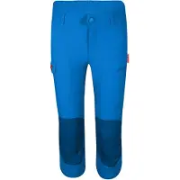 TROLLKIDS Kid's Hammerfest 3/4 Pants Pantaloncini Bambini (128, blu)