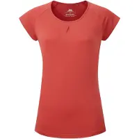 Mountain Equipment Women's Equinox Tee Maglia funzionale Donna (34, rosso)