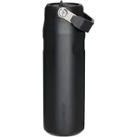 Stanley The AeroLight IceFlow Bottle Flip Straw 2.0 24oz, Black 10-11283-143 bottiglia con cannuccia, 700 ml