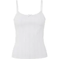 Pieces Top bianco