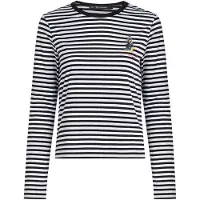 Karl Lagerfeld Disney Stripe Longsleeve T-shirt Small Stripe Black-white Taglia: L | Maglie Sportivi Outlet | Donna | Nero
