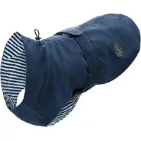 Hunter Milford Cappottini per cani (Rücken 75 cm - Hals 38-83 cm / Bauch 64-84 cm, blu)