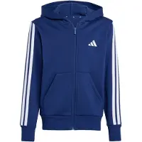 Adidas Giacca di felpa 'Essentials' blu scuro / bianco