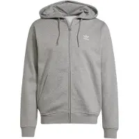 Adidas Originals Giacca di felpa 'Trefoil Essentials' grigio sfumato