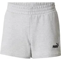 Puma Pantaloni sportivi 'ESS No. 1' grigio chiaro / nero