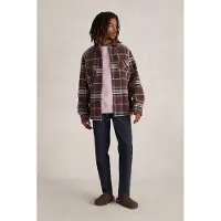 White Stuff Darwen Check Overshirt Brown Multi Taglia: S | Camicie Casual Outlet | Uomo | Marrone