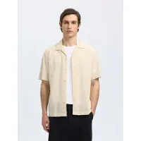 Selected Camicia A Maniche Corte Uomini Bianco M