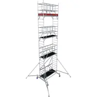 Krause - Impalcatura pieghevole MONTO ProTec XS, alluminio, 8,80 metri
