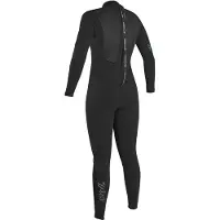 O'Neill Muta In Neoprene A Maniche Lunghe Con Zip Sulla Schiena Per Donna Epic 4/3 Mm
